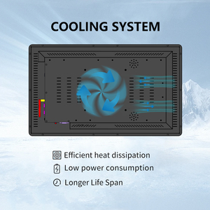 Vente en gros de moniteur à écran tactile capacitif de 32 pouces Moniteurs tactiles industriels Lcd couleur noire à cadre ouvert - Product Image 5