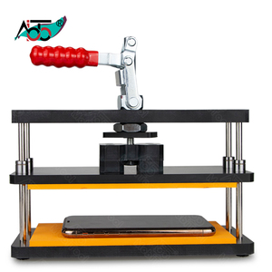 Kit de réparation de <span class=keywords><strong>téléphone</strong></span> intelligent en alliage d'aluminium support de réparation de verre avant pour iPhone Android Edge Phone - Product Image 1
