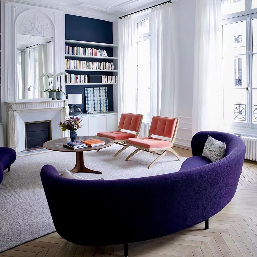 Indoor Furniture Living Room Sofa Set New Design Fabric Modern Sectional Sofa