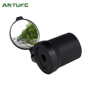 Mini espejo retrovisor para manillar de bicicleta, lente convexa ajustable para bicicleta de carretera, montaje en extremo del manillar de bicicleta de montaña - Product Image 2