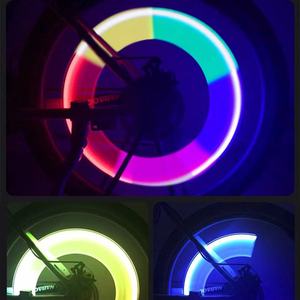 AT MTB Mini floresan Led bisiklet tekerlek vana kapağı ışık flaş bisiklet hava vana kapağı s lastikler için Led gece ışığı Led bisiklet tekerlek ışıkları - Product Image 2