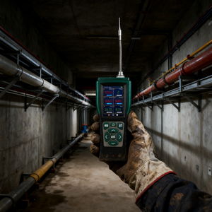 Analyseur de gaz portable industriel 6-en-1 à aspiration par pompe (<span class=keywords><strong>CH4</strong></span>, O2, CO, <span class=keywords><strong>H2S</strong></span>, CO2, SO2) pour la sécurité des tunnels - Product Image 1