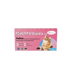 Bandes de test vétérinaire combinées pour le coronavirus félin, la giardia et la coccidiose, certifiées CE - Product Image 4