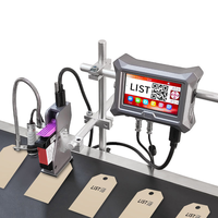 Machine d'impression de codage par lots TIJ automatique industrielle en ligne, imprimante à jet d'encre pour la date d'expiration, pour bouteilles, sacs en plastique