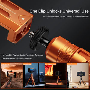 Новый штатив Boneruy E10 из цельного алюминия, устойчивый, многофункциональный держатель для телефона - Product Image 3