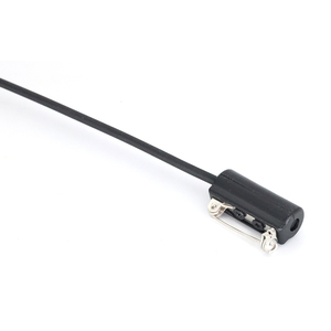 Écouteur acoustique de sécurité avec tube flexible, prise NATO 7,1 mm, audio clair, micro PTT intégré pour talkie-walkie, communication discrète - Product Image 5