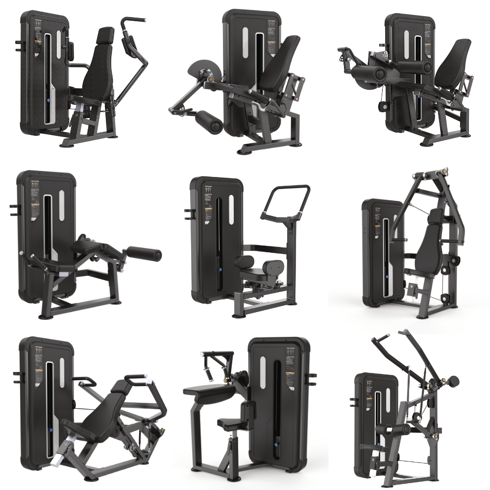 Guangzhou Sports Workout Equipment Commercial Multi Station Complete Gym Equipment Package Gym Equipment Full Set for Gym Club