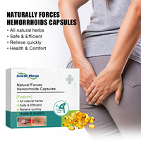 Capsules pour hémorroïdes, fabrication OEM, étiquette privée acceptable, extrait de plantes naturelles, apaisant la zone péri-anale, soin contre les démangeaisons et la douleur