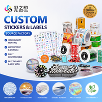 Étiquette autocollante personnalisée en vinyle, imperméable, durable, amovible, à forte adhérence, recyclable, pour pots à bougies, bouteilles et boîtes, directement de l'usine