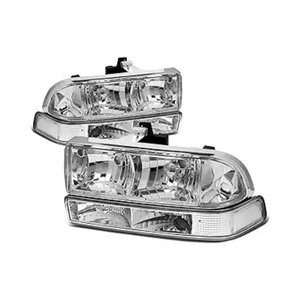 Nuevos Faros Delanteros + Luces de Parachoques para <span class=keywords><strong>Chevrolet</strong></span> <span class=keywords><strong>S10</strong></span> Blazer 1998-2004, 12V 55W - Product Image 2