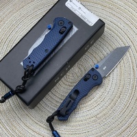 BM290 Outdoor Taktisches Messer mit Klinge aus Nylonfaser, Griff aus Nylonfaser, Camping- und Jagdmesser, Taschenklappmesser, EDC Multifunktionswerkzeug