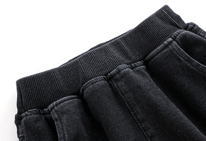 Boutique de vêtements pour enfants, vêtements pour bébés, pantalon pour enfants, jeans en coton noir pour garçons, fabriqué en Chine - Product Image 3