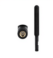Antenne WIFI pliable omnidirectionnelle double bande 2,4 GHz 5,8 GHz 2400-2500/5150-5850 MHz en caoutchouc