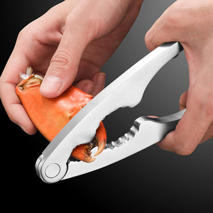Set <span class=keywords><strong>di</strong></span> Pinze per Aragoste in Acciaio Inossidabile Resistente, Utensili per Sgusciare Gambe <span class=keywords><strong>di</strong></span> Granchio, Lavabili in Lavastoviglie, Accessori per Frutti <span class=keywords><strong>di</strong></span> Mare - Product Image 2