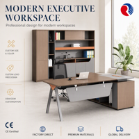 Bureau de direction moderne pour usage professionnel