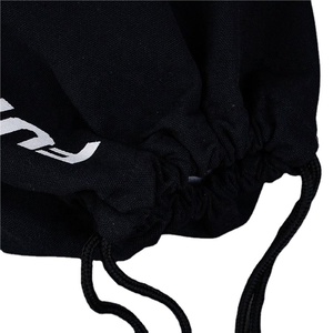 Wholesale Custom Logo Reusable Jewelry Packaging <b>Large</b> Black Muslin Calico Dust Canvas Cotton <b>Drawstring</b> Pouch <b>Bag</b> for Candle - Product Image 4