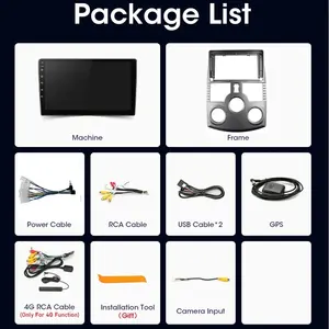 Radio de coche Carplay para Toyota Rush DAIHATSU TERIOS 2006-2011 reproductor de vídeo Multimedia navegación GPS Wifi Android Auto pantalla IPS - Product Image 6