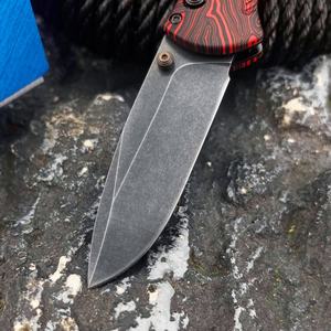 มีดพับด้าม G10 สี 585 ใบมีดเหล็ก D2 สำหรับตั้งแคมป์ เอาตัวรอด พกพา EDC ใช้ในยุทธวิธี ขายส่ง - Product Image 4