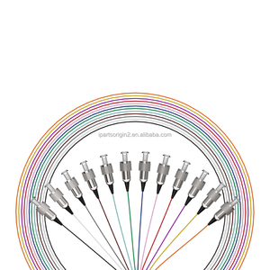 สายไฟเบอร์ออปติกแบบ Single Mode G.652D ชนิด Pigtails ขนาด 0.9 มม. แบบ Tight Buffer ความยาวตามสั่ง สำหรับต่อสาย FTTH ขายส่งจากโรงงาน - Product Image 2