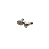 Vis métriques métalliques sur mesure de précision non standard, OEM ODM, à tête ovale, fendues, moletées, usinées CNC, fixations, oxyde noir
