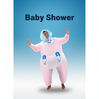 Costume de bébé pour adultes, convient aux tailles de 1,5 à 2 m. Parfait pour Noël, le cosplay, les fêtes, les spectacles sur scène, les soirées costumées et autres événements amusants.