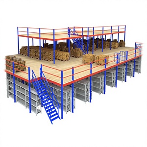 Özelleştirilebilir Çelik Yapı Mezzanine Raf Sistemi CE ve ISO Sertifikalı Depolama Raf Sistemi (Depo ve Lojistik için) - Product Image 4