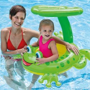 <span class=keywords><strong>Sombrilla</strong></span> de Rana para Bebés, Parasol Acuático, Anillo de Natación Inflable, Juguetes Inflables, Flotadores para Piscina para Niños, Balsas para Piscina - Product Image 3