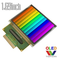 Topwin – écran oled ssd1333, 1.69 pouces, 1.69 pouces, 1.69x160 pixels, panneau d'affichage couleur, nouveau