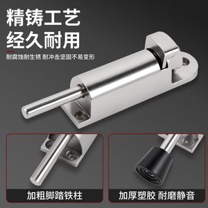 Butée de porte à pédale Tengfeng en alliage de zinc, anti-vent, à aspiration au sol, anti-collision, design moderne et simple - Product Image 5