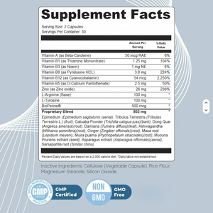 Cápsulas Quietum Plus OEM para la Memoria, la Concentración y la Calma Emocional, Vitaminas en Cápsulas para Adultos, No Apto para Mujeres Embarazadas o Recién Nacidos - Product Image 5
