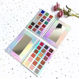 Paleta de sombras de ojos vegana, 18 colores, maquillaje, logotipo personalizado, precio bajo, venta al por mayor, <span class=keywords><strong>2022</strong></span> - Product Image 5