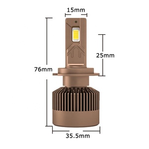 Nouvelles ampoules LED H7 sans CANBUS à triple caloduc, 9-32V, super puissance 75W 7500lm, phares LED pour camions VOLVO SCANIA - Product Image 3