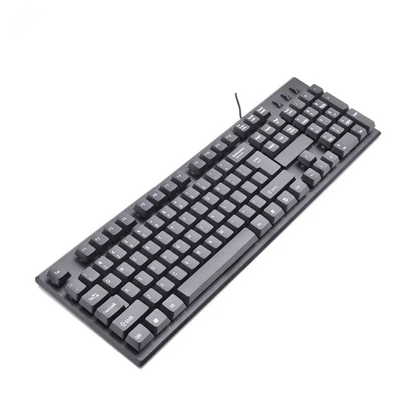 Computer Keyboard 104 Keys Standard Keyboard for Laptop Desktop and Notebook USB Wired Keyboard