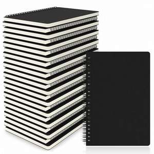 High Quality Hardcover A5 College Ruled Paper Business Spiral <b>Journal</b> Daily Notebook Gift Custom Logo 80 Sheets Digital Printing - Product Image 2