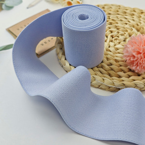 Cinta Elástica Decorativa para Prendas, Cinta de Tela Elástica de Colores, Diferentes Tamaños, Correa Flexible, Cinta Tejida Elástica - Product Image 3