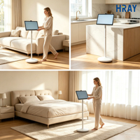 HRAY Layar Iklan LED 32 Inci 16:9 dengan Port USB Layar Anti Silau OEM ODM untuk Penggunaan di Ruang Tamu Rumah