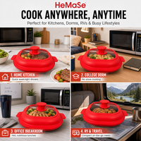 Couvercle de plat de cuisson pour micro-ondes en silicone écologique, compatible lave-vaisselle, accessoire de cuisine pour la cuisson à la chaleur et la cuisson au four