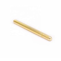Custom Brass Studs & Threaded Rods, Threaded Rods 9mm, Female Threaded Rod, Aluminum Acme Thread Rod