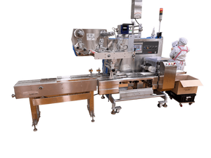 Wet Three Side Seal Pillow Packing <b>Machine</b> Automatic Flow Wrapping <b>Machine</b> for Food Bread <b>Biscuit</b> Soap Perfect After Service Wet - Product Image 1
