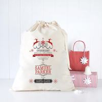 Sacs cadeaux personnalisables en coton uni avec cordon de serrage 2021 – Grands sacs en toile vierges pour sublimation, motif licorne, pour Noël, à personnaliser