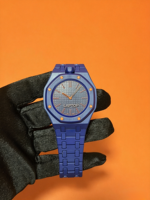 Montre mécanique automatique de luxe classique pour homme, de haute qualité, carrée, en céramique, sportive, étanche, avec aiguilles, élégante