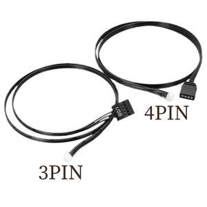 للبيع بالجملة مروحة تبريد LED RGB CPU 4-pin USB 3-pin إلى AMD 7 RGB كابل تزامن - Product Image 6