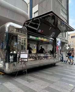 Camion de restauration mobile en fibre de verre au design moderne avec système de ventilation pour la vente de snacks, de barbecue et de <span class=keywords><strong>shawarma</strong></span> - Product Image 6