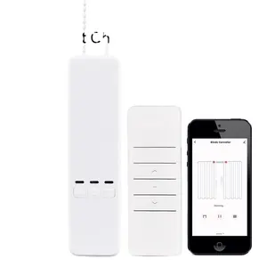 WiFi 스마트 전동 체인 롤러 블라인드 그늘 셔터 드라이브 전기 커튼 모터 RF 원격 자동화 키트 Tuya 스마트 라이프 앱