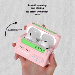 Pour <span class=keywords><strong>Apple</strong></span> pour <span class=keywords><strong>AirPods</strong></span> Pro 2 <span class=keywords><strong>Coque</strong></span> souple en silicone pour écouteurs quatrième génération pour étui de protection Bluetooth - Product Image 4