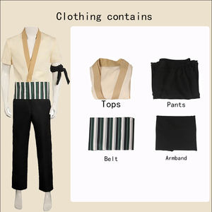 Costume d'anime cosplay, <span class=keywords><strong>action</strong></span> en direct, télévision, One Piece, costume pour homme adulte, fantaisie, homme, Halloween, <span class=keywords><strong>carnaval</strong></span>, vêtements de fête - Product Image 5