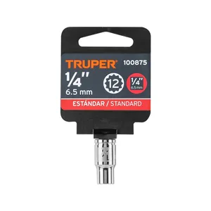 บ็อกซ์ 6 1/4" ซ็อกเก็ต 12 จุด, ไดรฟ์ 1/4", TRUPER - Product Image 4