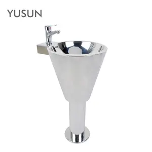 Yusun suporte de lavatório de metal