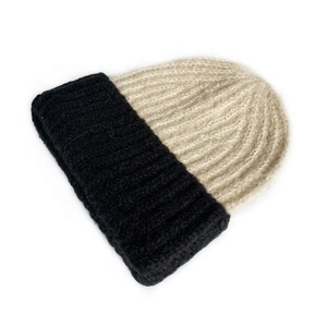 Unisex 100% Acryl Beanie Custom <span class=keywords><strong>Logo</strong></span> Tweekleurige Breien Hoed Sport Skiën Casual Met Digitale Bedrukking Voor Mannen Ontworpen <span class=keywords><strong>Maker</strong></span> - Product Image 3