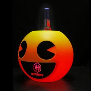 Customized LED Pumpkin Lamp Display Wine <b>Rack</b> Wine Bottle Holders Bottle Presenter Glorifier Halloween - Product Image 2